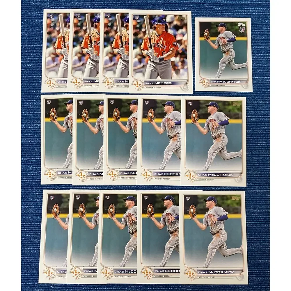 133 Card Lot Astros Topps Bowman Chrome Modern RC Bowman 1st Prospect 2019-22 - Picture 2 of 10